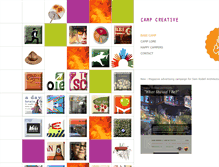 Tablet Screenshot of campcreative.com